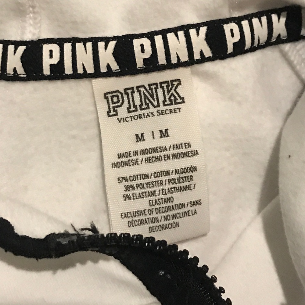 Pink Black&White Sweatshirt
